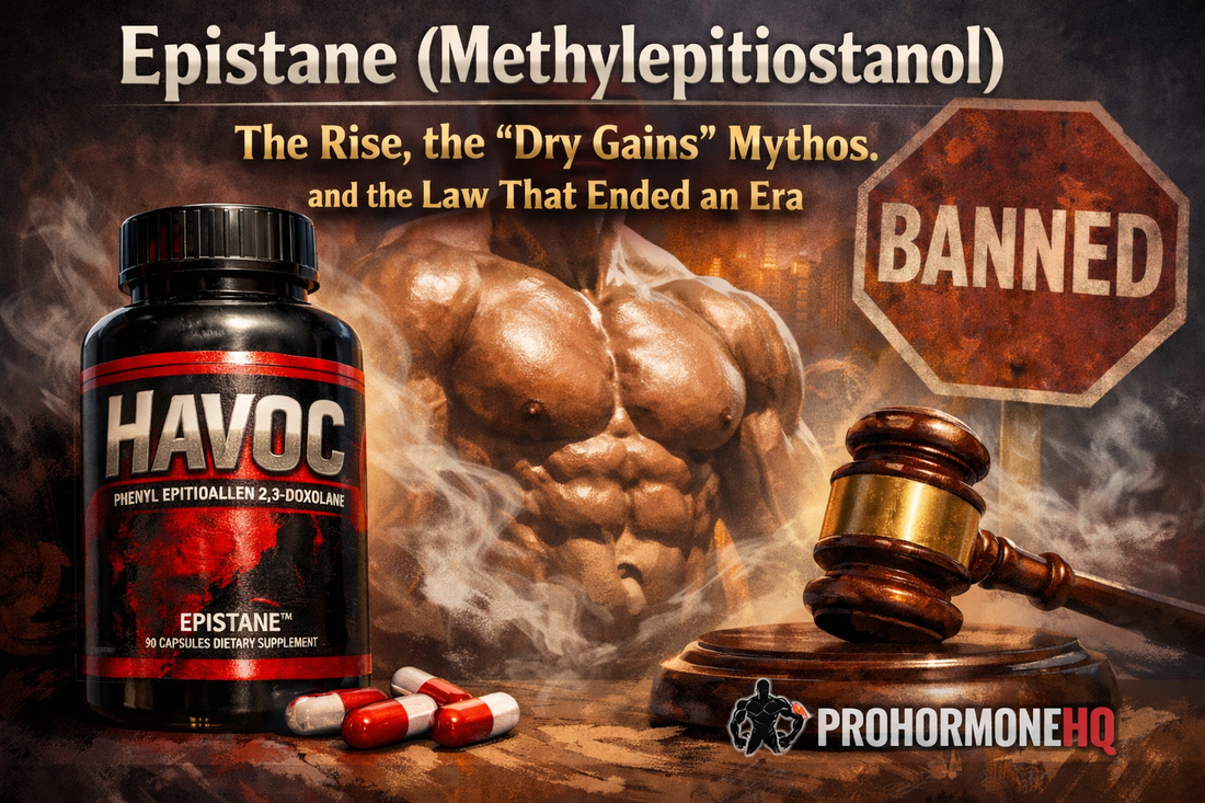 Epistane (Methylepitiostanol): The Rise, the “Dry Gains” Mythos, and the Law That Ended an Era