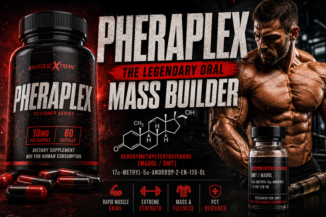PheraPlex: The Complete History, Chemistry, Pharmacology, Hype, Risks, and Legacy of the Designer-Steroid Era