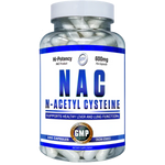 Clear bottle of N-Acetyl Cysteine.