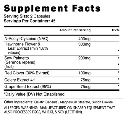 Supplement Facts label of Blackstone Labs Gear Support - Supplement Shop.