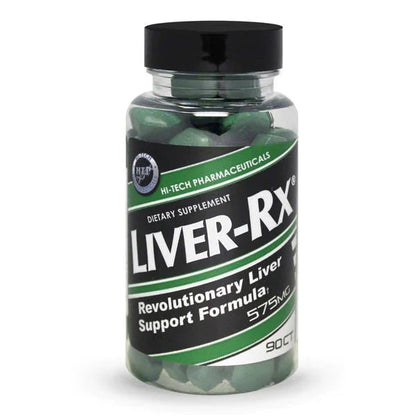 Clear Hi Tech Pharmaceuticals: Liver RX | Support Formula - Supplement Shop bottle. 